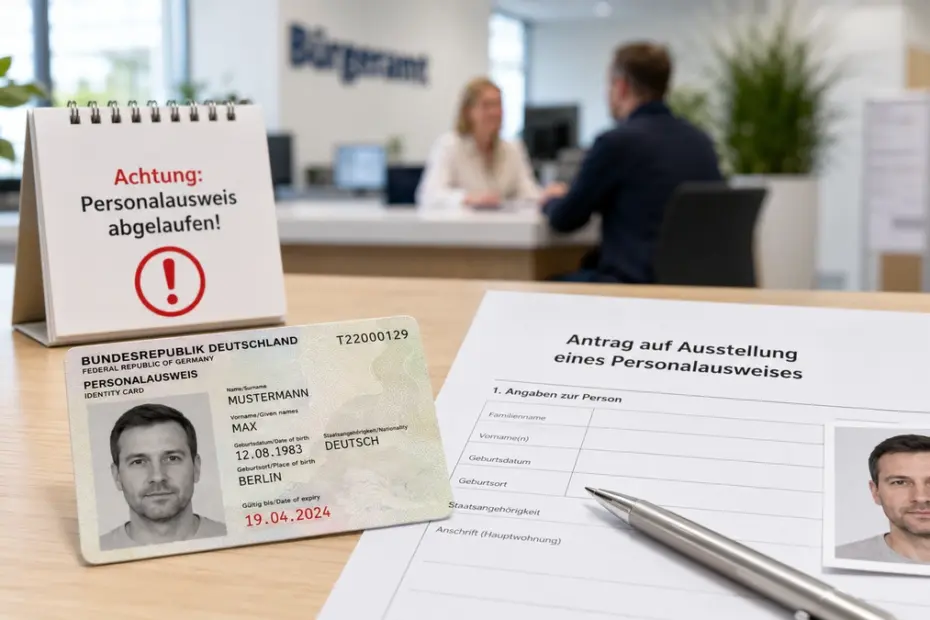 personalausweis-abgelaufen-was-jetzt-zu-tun-ist, mit Personalausweis, Passfoto und Antrag beim Bürgeramt