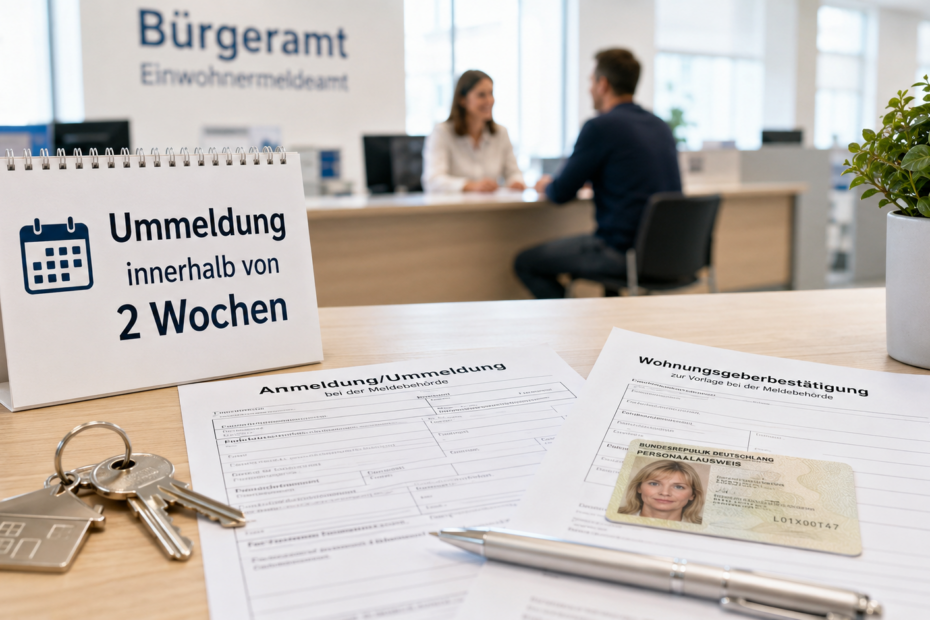 Ummeldung Frist bei Wohnsitzwechsel
